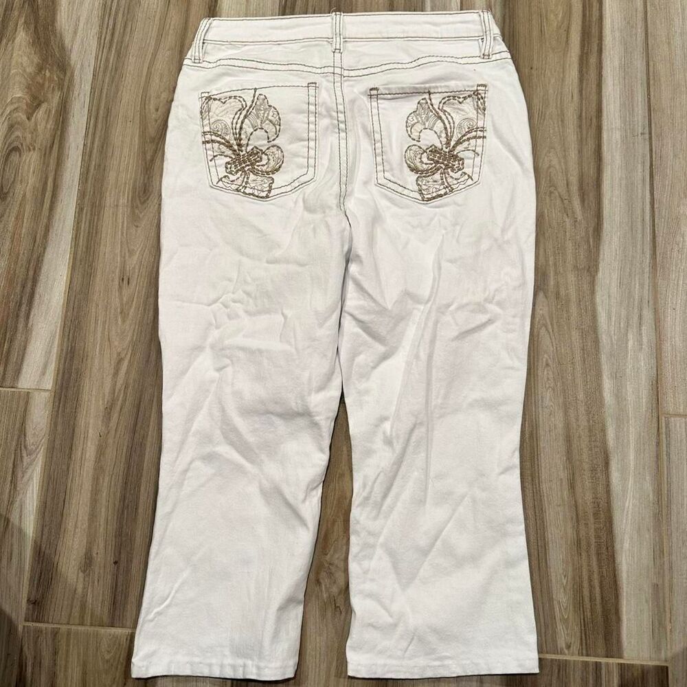 Ymi-jeans Women's White and Cream Jeans